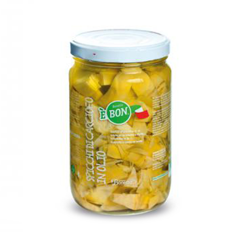 Carciofi spaccatelli in olio di girasole