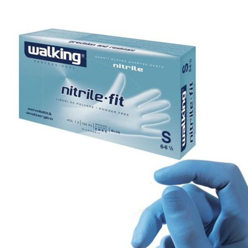 Guanti Nitrile Fit Walking Taglia S