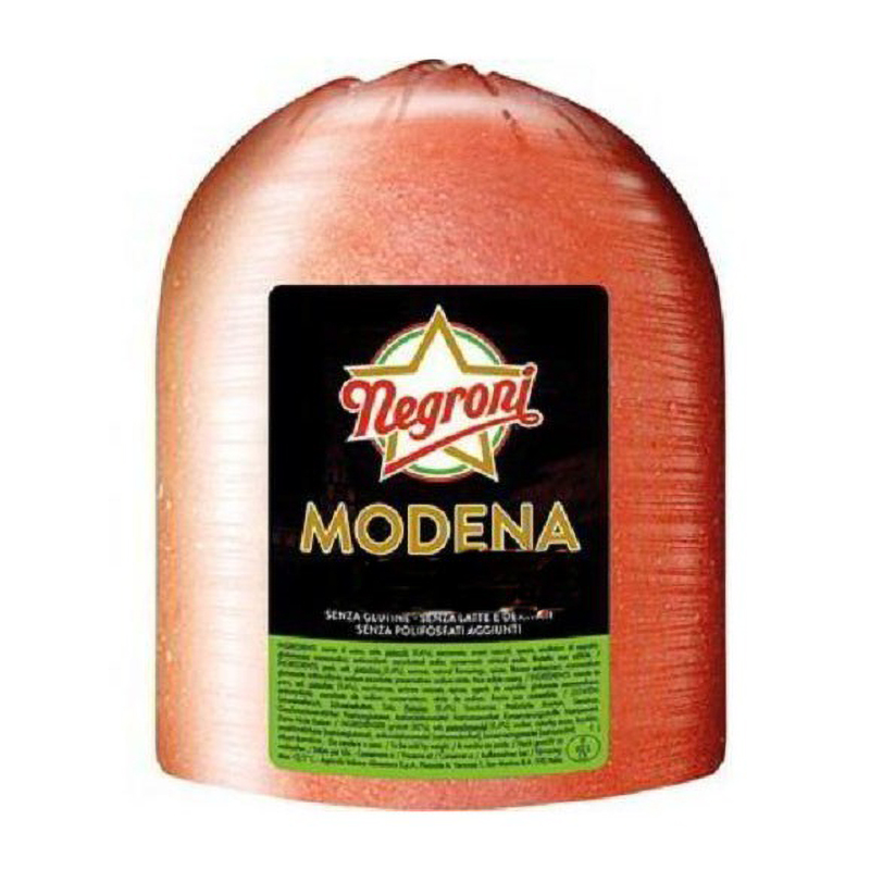 Mortadella Modena cilindrica con lardello da 3kg