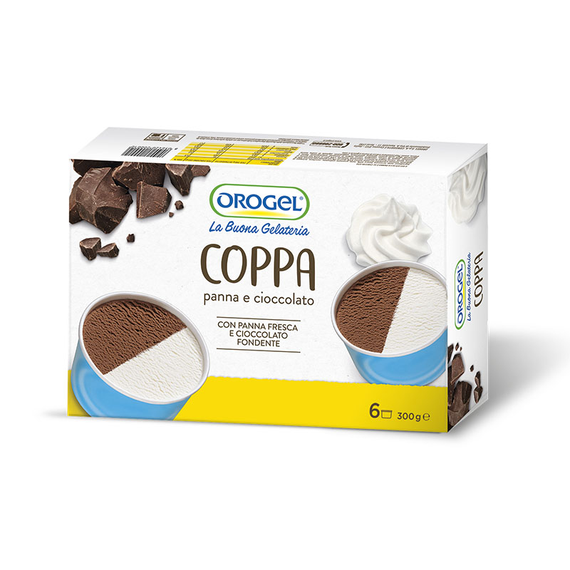 Multipack Coppa Panna e Cioccolato 6 pz.