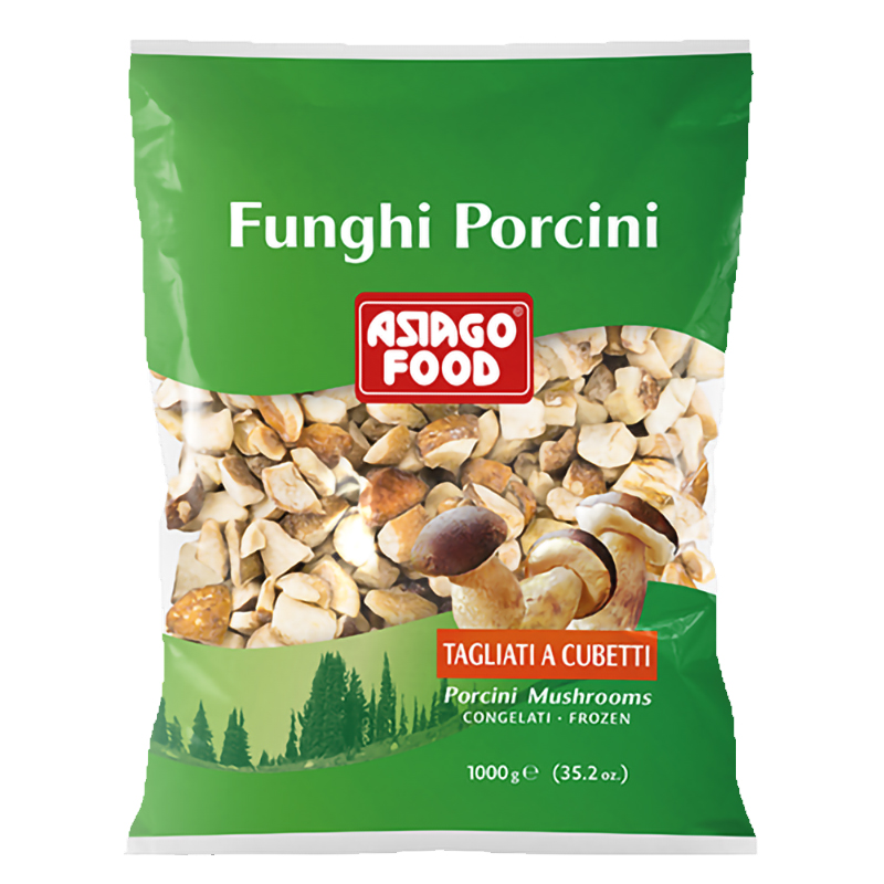 Funghi Porcini a Cubetti Surgelati 1 kg
