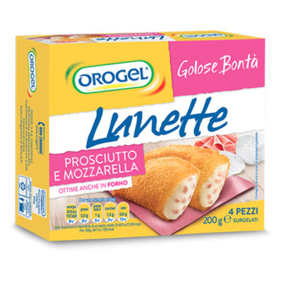 Lunette prosciutto e mozzarella