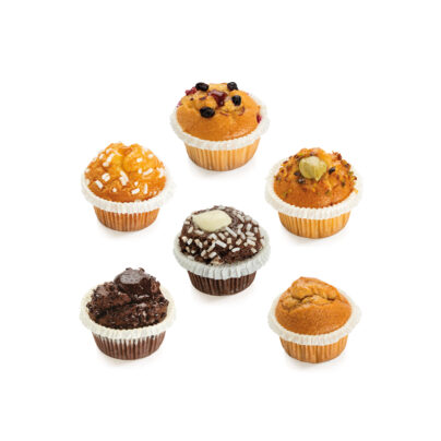 Muffin mini Mix Artigianali 6 Gusti 30 g