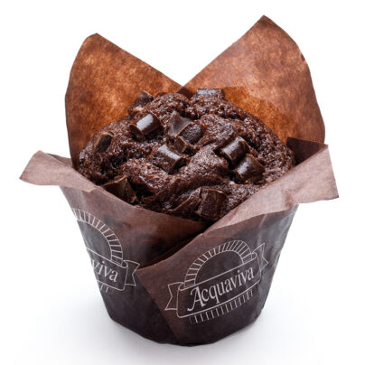 Muffin Tulipan al Triplo Cioccolato Belga