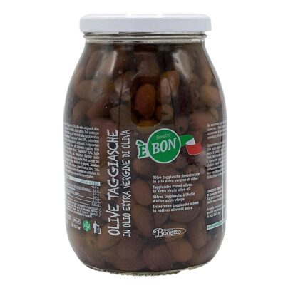 Olive Taggiasche denocciolate in Olio E.V.O.