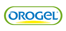 Logo Orogel, marchio distribuito da L'AQUILAGEL