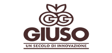 Logo Giuso, marchio distribuito da L'AQUILAGEL
