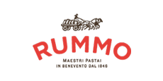 Logo Rummo, marchio distribuito da L'AQUILAGEL