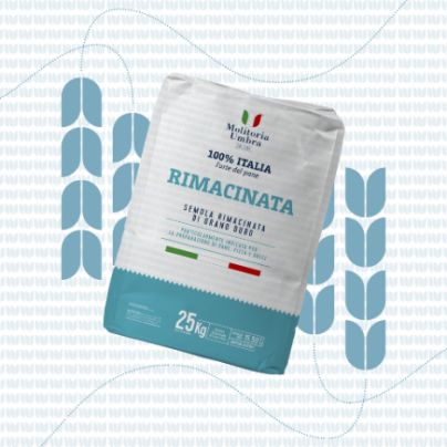 Semola Rimacinata 100% Italia x 25 Kg