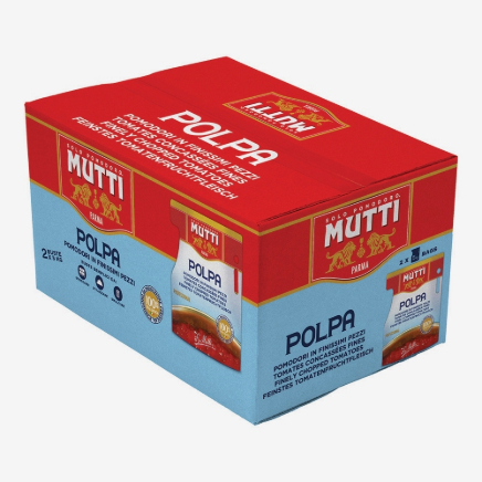 Polpa Mutti bag in box x 10 Kg