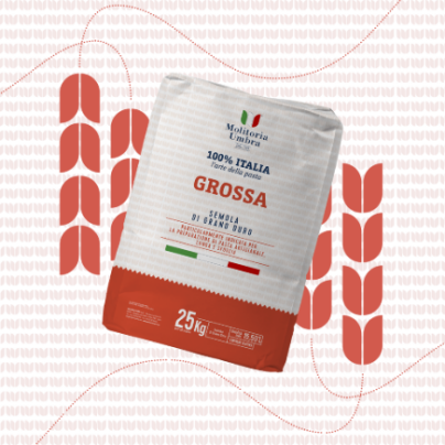 Semola Grossa 100% Italia x 25 Kg