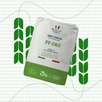 Semola Pf Oro 100% Italia x 25 Kg